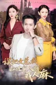 误把女总裁拉进家人群我人麻
